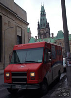 Canada Post truck in Ottawa