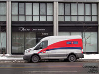 Canada Post truck in Edmonton