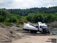 Wrecked truck