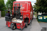 Molson delivers to a store on Berri Street in Hull