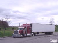 A Peterbilt tractor