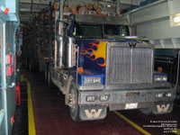 A Western Star truck on the ferry